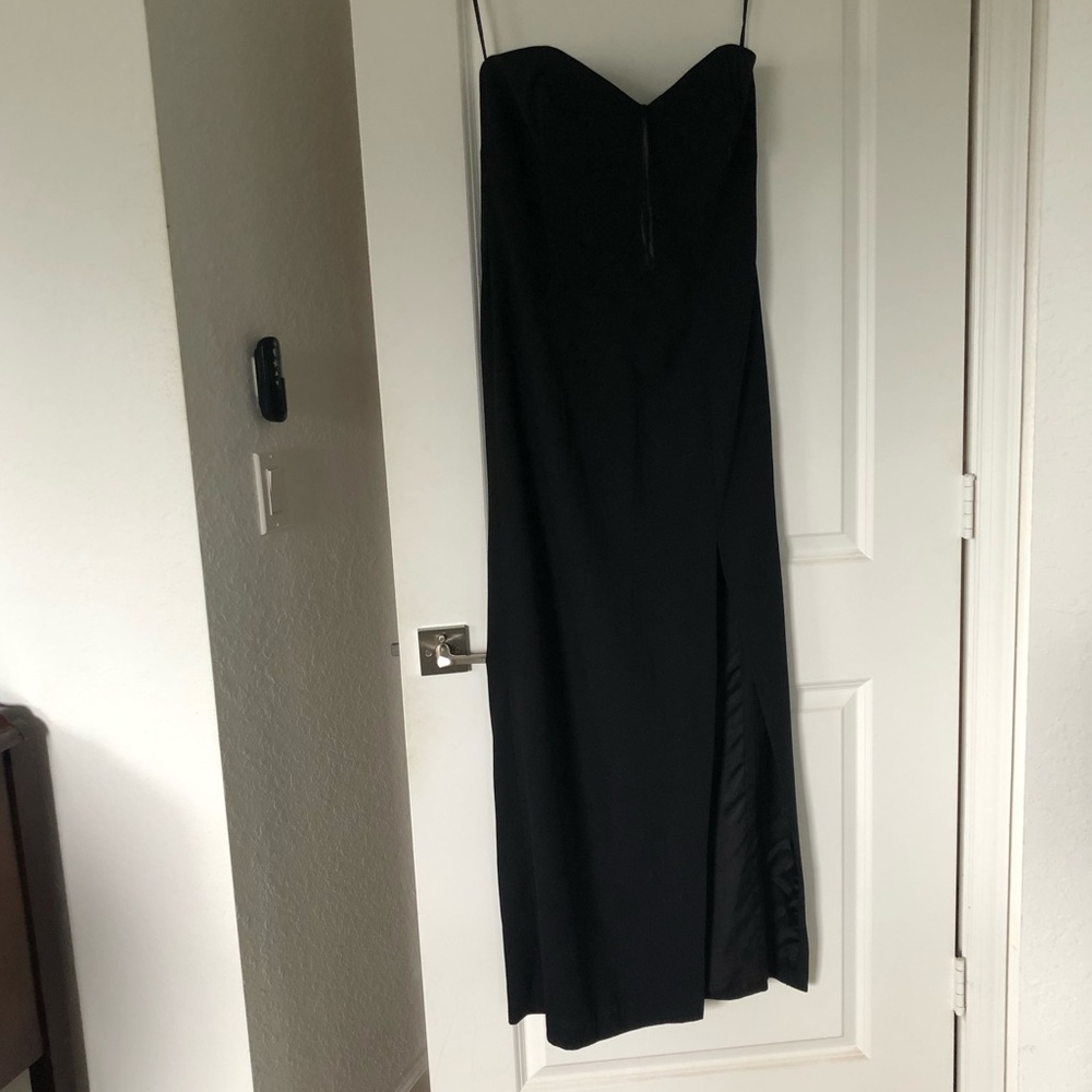 Sweat heart designer full-length dress